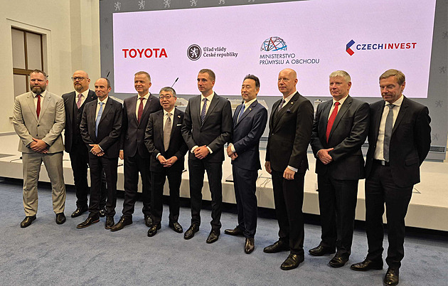 Toyota bude v Kolíně vyrábět elektromobily, postaví linku za 16,65 miliardy