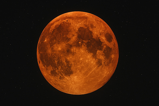 Zářijové zatmění Měsíce přinese na oblohu rudý úplněk. Na další si počkáme tři roky