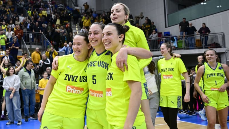 Další úspěch basketbalistek USK Praha: Po triumfu v Evropské lize získaly i Superpohár