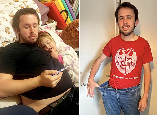 Muž si schovával jídlo na noční přejídání, nakonec zhubl desítky kilo