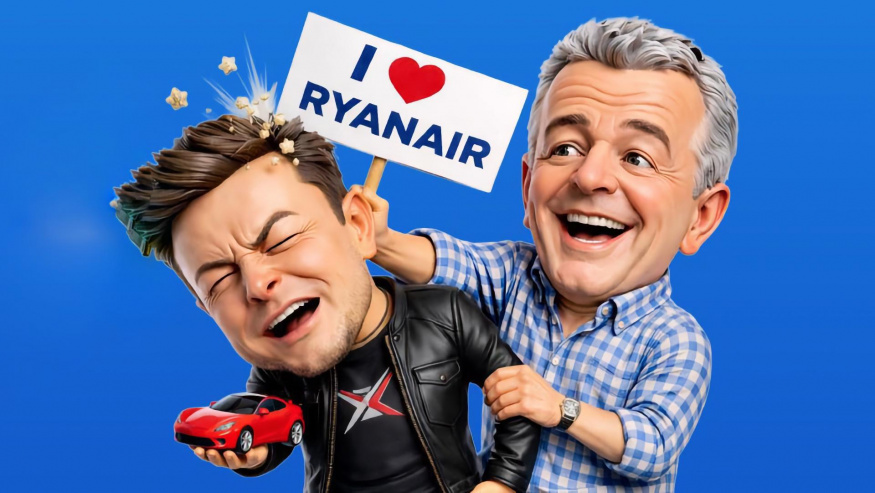 Idioti a imbecilové! Elona Muska rozohnil šéf Ryanairu, ten z toho udělal geniální reklamu