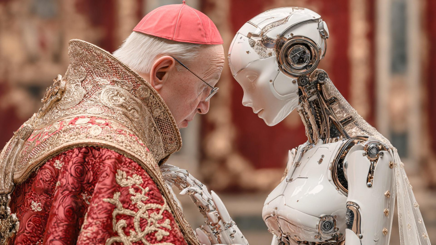 Papež varoval před hříšnou konverzací s AI. Čekají vás bolestivé následky, tvrdí