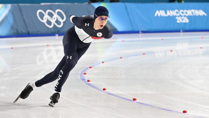 Olympiáda ON-LINE: Druhá medaile pro Česko. Rychlobruslař Metoděj Jílek získal stříbro