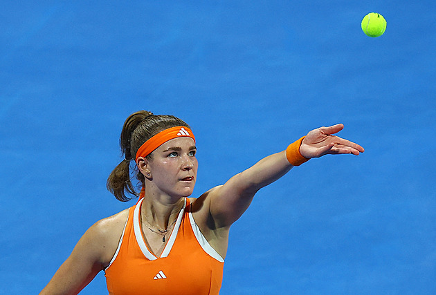 Muchová v Indian Wells vypadla, Siniaková kvůli potížím s nohou nedohrála