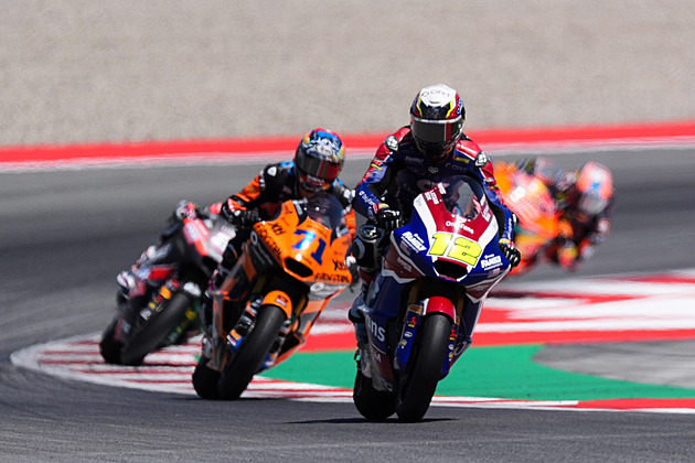 Salač si vylepšil letošní maximum v Moto2, v Barceloně dojel na sedmé pozici