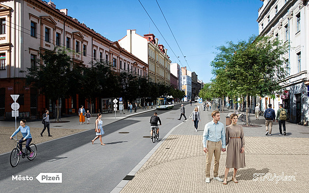KOMENTÁŘ: Ve vzrušené diskusi už zjevně nejde o podstatu změn v centru Plzně