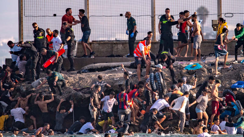 Španělsko v tom nenecháme. Migranty z Ceuty musíme přijmout, prohlásila německá politička 