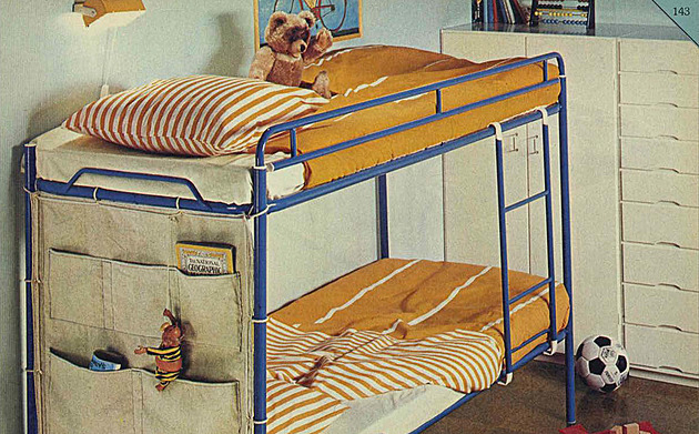 Tohle frčelo za hranicemi. Retro dětské pokoje ze slavných katalogů IKEA
