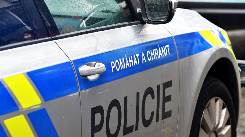 Policie pronásledovala řidiče na D8. Podezřelý z násilného trestného činu narazil do náklaďáku